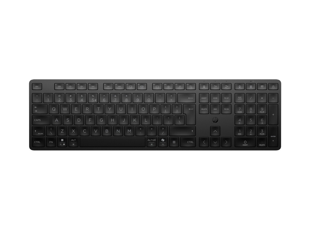 HP 490K Multi-Device Dual-Mode Keyboard Nordic (Consumer)