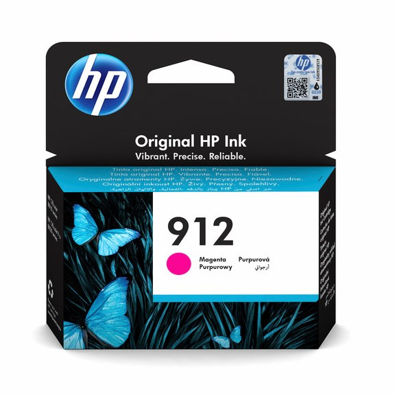 Blækpatron - HP 912 - Magenta - 315 sider - OfficeJet
