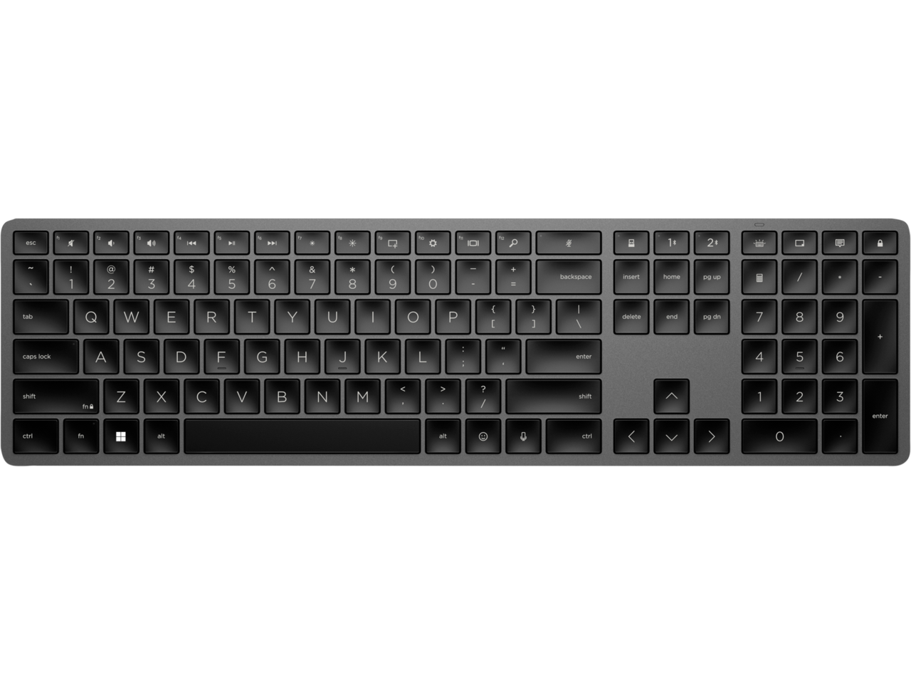 Tastatur HP 975 Dual-Mode Wireless Keyboard, Black (Nordic)