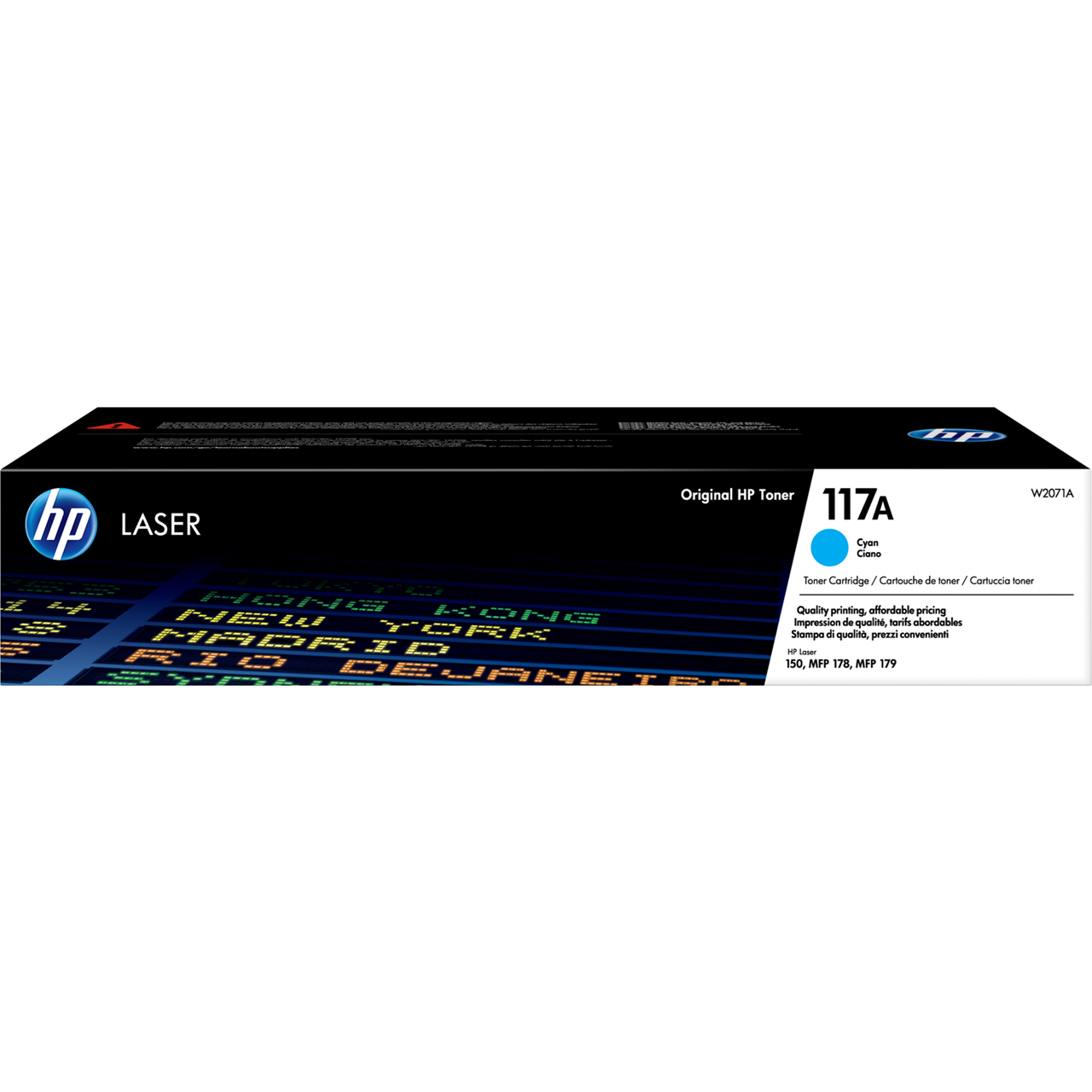 HP CLJ 117A, Lasertoner, Cyan, 700 sider