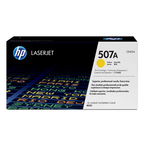 HP Color LaserJet 507A yellow toner