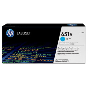 Lasertoner - HP Color LaserJet 651A Cyan - 16.000 sider