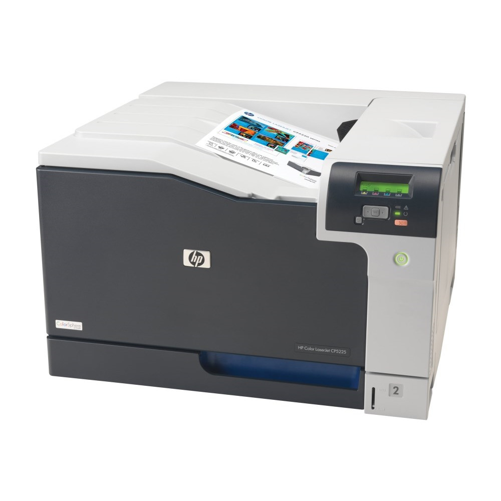 Printer - HP Color LaserJet CP5225 - A3 - Farve - Laser