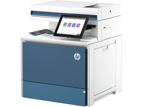 Printer - HP Color LaserJet Enterprise MFP 5800dn - 43/45 ppm - 8" touchscreen