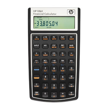 Finansiel lommeregner - HP 10BII+