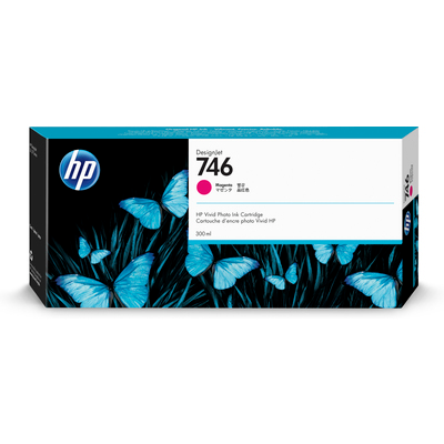 HP 746 300 ml Magenta DesignJet Blækpatron