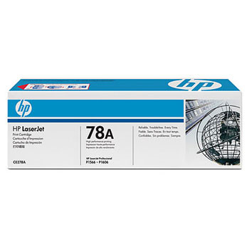 Tonerpatron - HP 78A CE278A - Sort - 2.100 sider