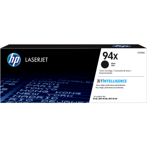Tonerpatron - HP 94X - Sort - 2.800 sider