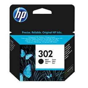 HP 302, Blækpatron, Sort, Blister, 190 sider