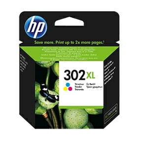 HP 302XL, Blækpatron, Farve, Blister, 330 sider