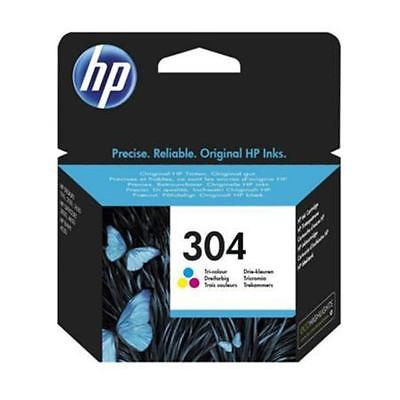 HP 304, Blækpatron, Farve, 100 sider