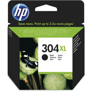 HP 304XL, Blækpatroner, Sort, 300 sider