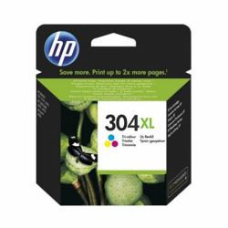 HP 304XL, Blækpatron, Farve, 300 sider