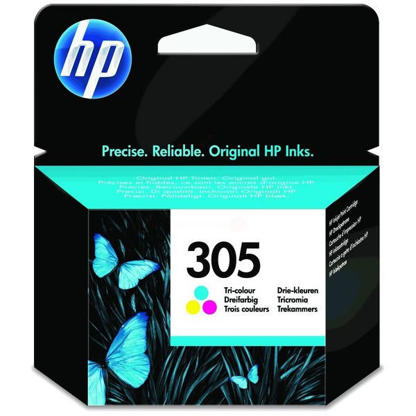 HP 305, Blækpatron, Farve, 100 sider