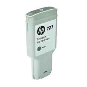 HP 727, Blækpatron, Grå, 300 ml