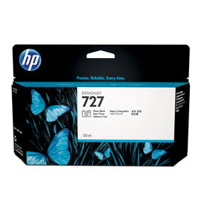 HP 727, Blækpatron, Sort, 130 ml