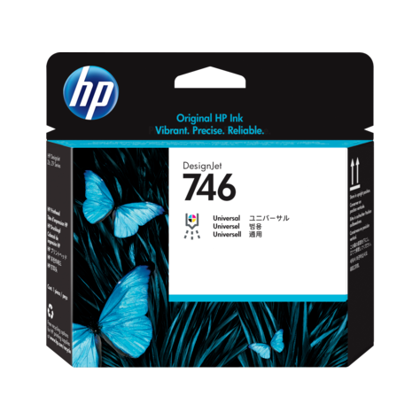 HP 746 DesignJet, Blækpatron, Universal