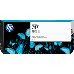 Blækpatron - HP No747 Grå - 300 ml - Kompatibel med HP DesignJet Z9
