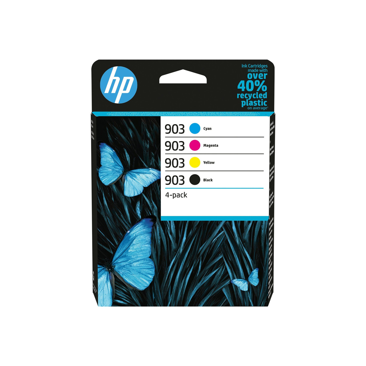 HP 903, Blækpatron, CMYK, Sampak