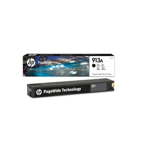 HP 913a, PageWide, Blækpatron, Sort, 3500 sider