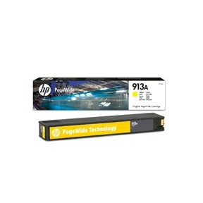 HP 913a, PageWide, Blækpatron, Gul, 3000 sider