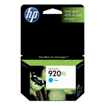 HP 920XL, Blækpatron, Cyan, 700 sider