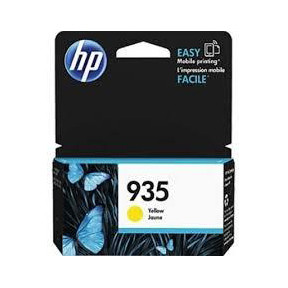 HP 935, Blækpatron, Gul, 400 Sider