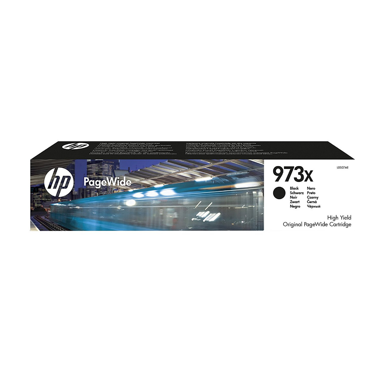 HP 973X PageWide, Blækpatron, Sort, 10000 sider
