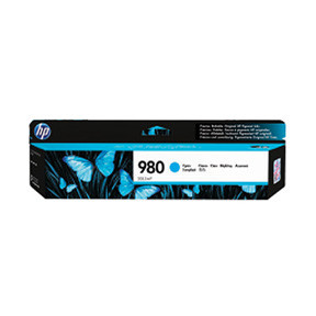 HP 980, Blækpatron, Cyan, 6000 sider