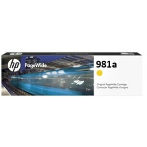 HP PageWide no981A yellow ink cartridge