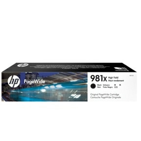 Blækpatron - HP 981X Sort - 11.000 sider