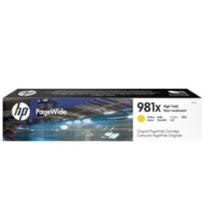 HP PageWide no981X yellow ink cartridge