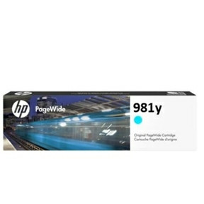 HP PageWide no981Y cyan ink cartridge