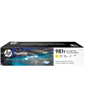 Blækpatron - HP 981Y - Gul - 16000 sider - PageWide