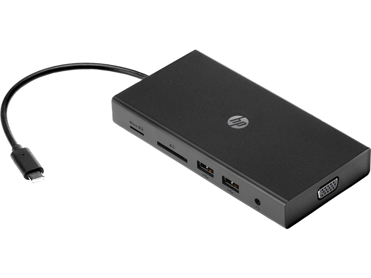 USB hub HP Travel USB-C Multi Port Black