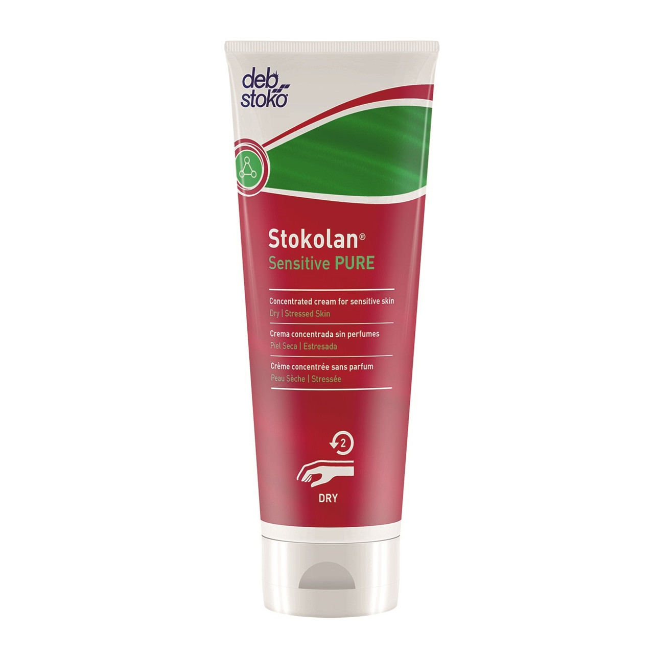 Hudcreme - Deb Stokolan - Sensitive Pure - Styrke 2 - 100 ml