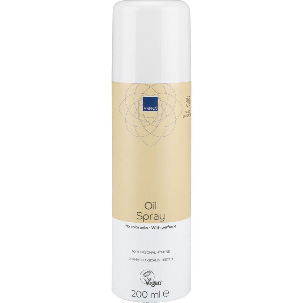 Hudplejeolie 200 ml ABENA uden farve med parfume - 12 stk