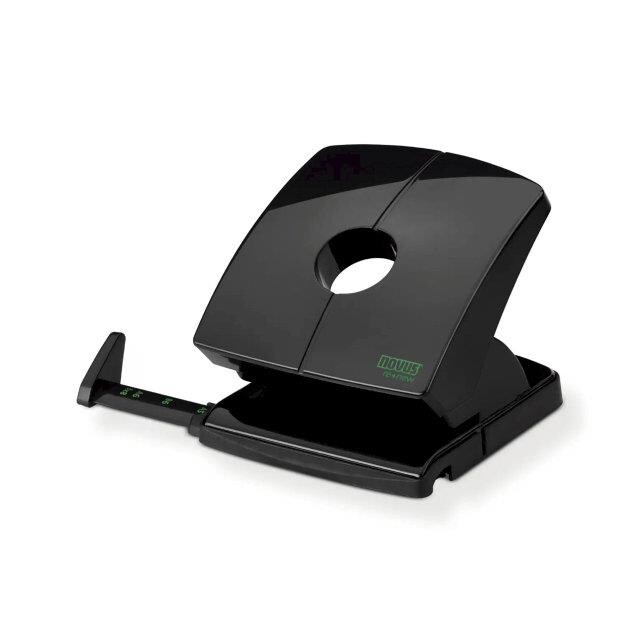 Hulapparat - Novus B230 re+new - 2-huls - Op til 30 ark - Sort