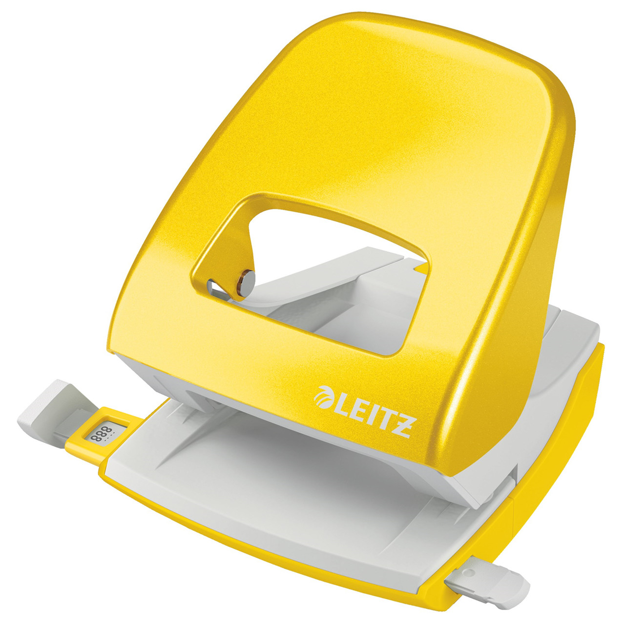 Hullemaskin Leitz 5008 WOW 2-huls t. 30ark gul