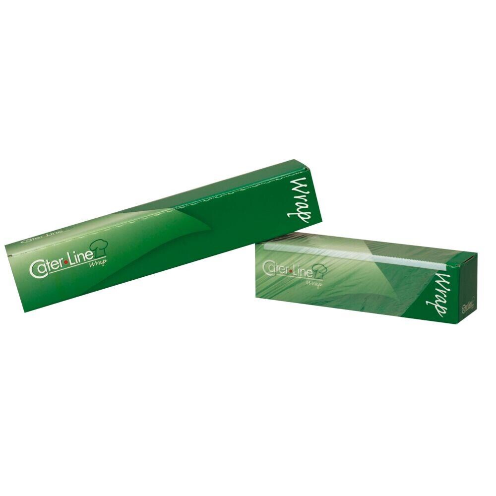 Husholdningsfilm guldfilm Cater-Line LDPE cut-box 45cmx300m 12my - 3 stk