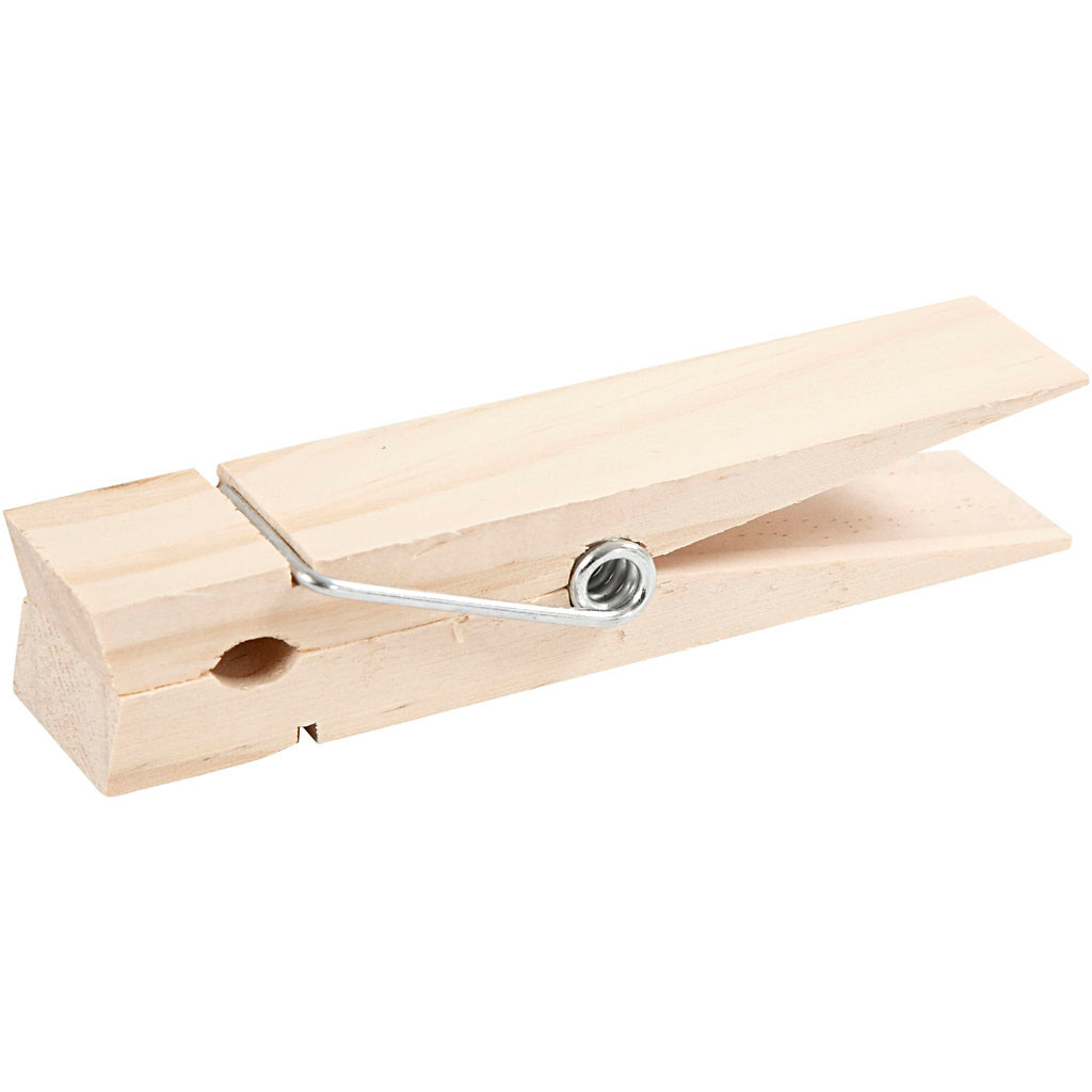 Store klemmer Længde 15 cm Bredde 3,5 cm - 1 stk