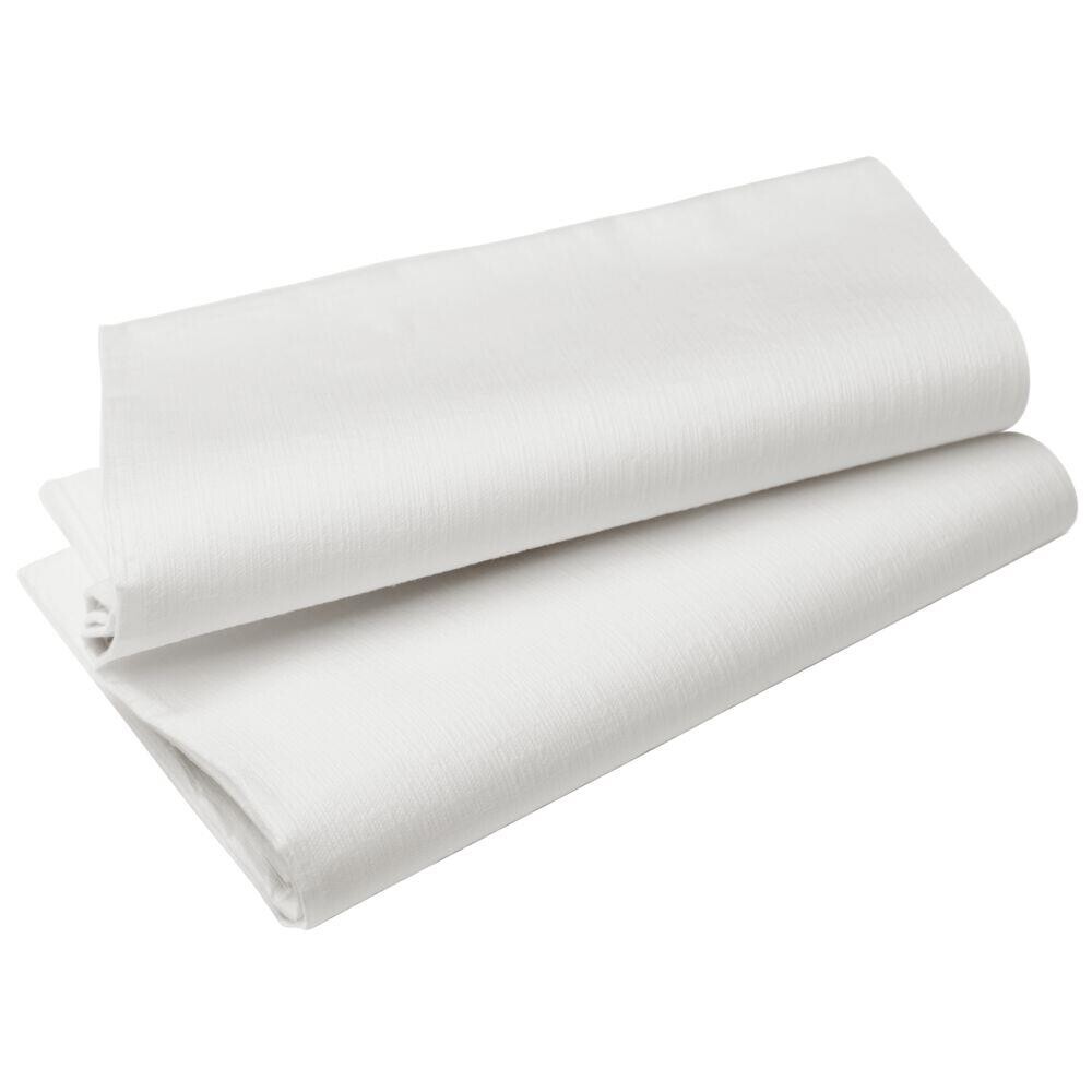 Hvid dug Evolin Duni 127x220cm - 25 stk