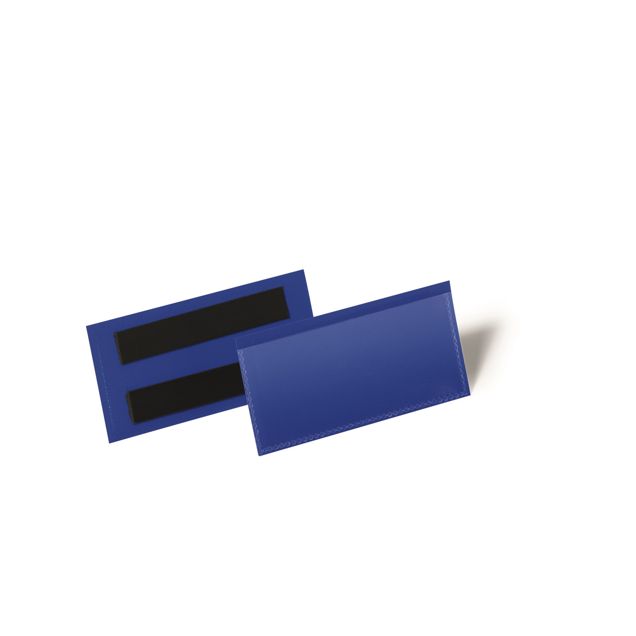 Hyldeforkant med magnet - Blå - 100 x 38 mm