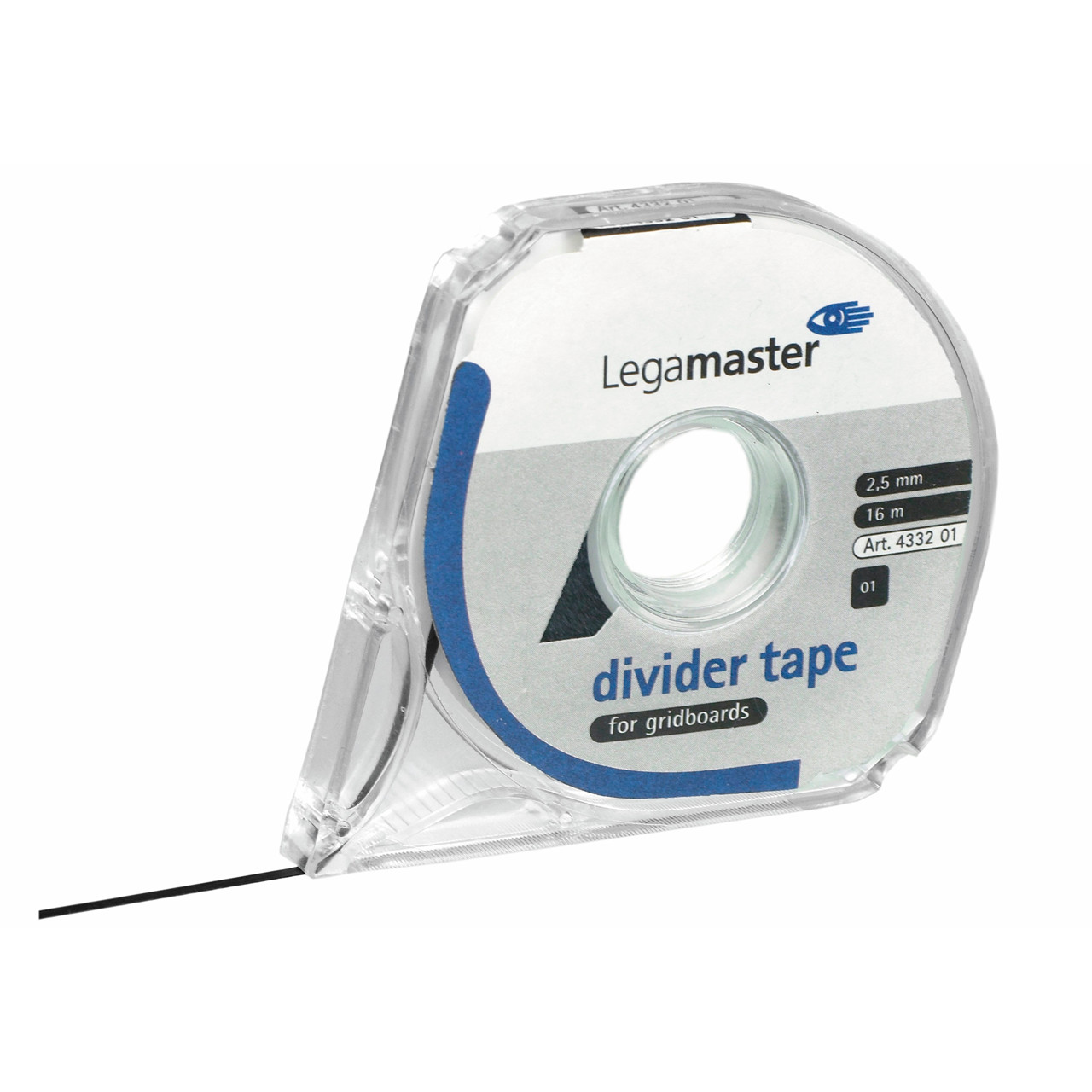 Inddelingstape Legamaster, sort