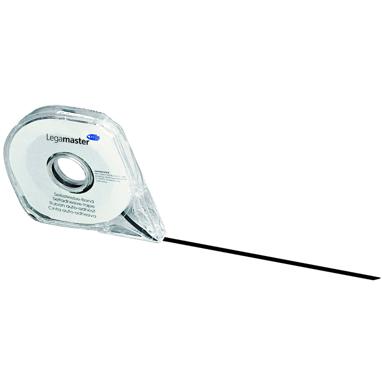 Inddelingstape Legamaster sort 3mm x 8m