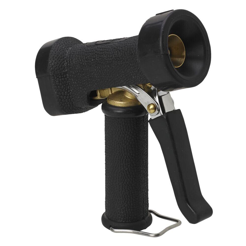 Industripistol, sort, 18 cm