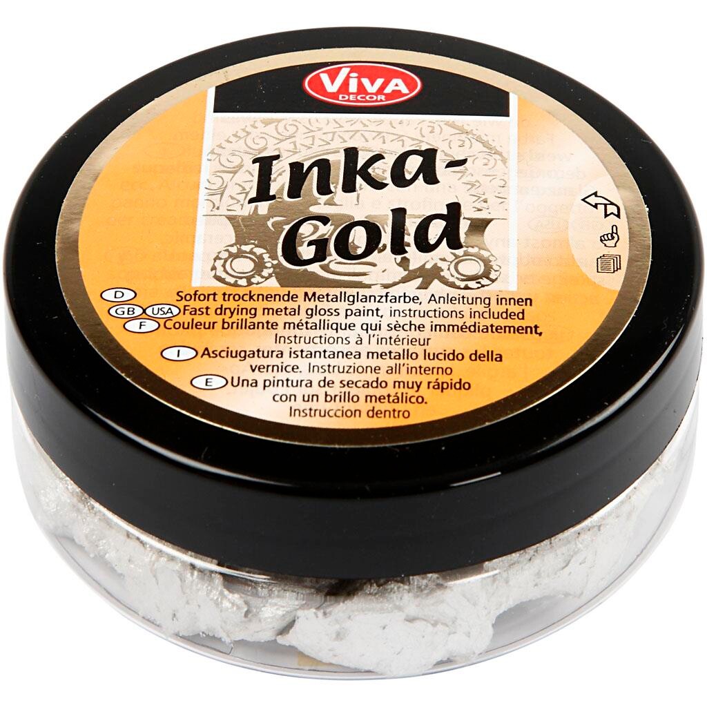 Inka-Gold, platin, 50ml