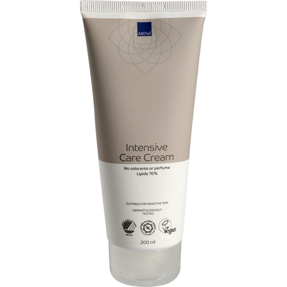 Intensive Care Cream ABENA 200 ml uden farve og parfume 70% fedt cream