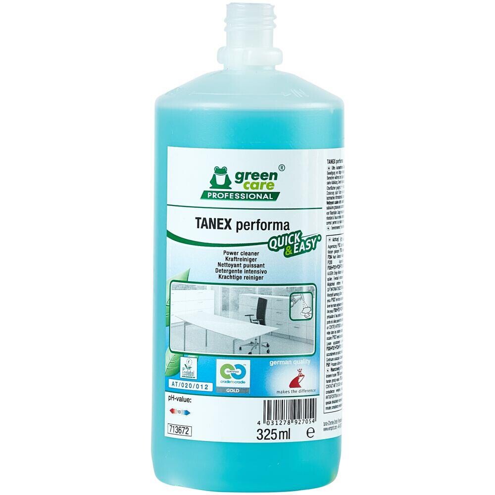 Grundrens - Green Care Professional TANEX Performa - Quick & Easy med farve og parfume - 325 ml - 6 stk