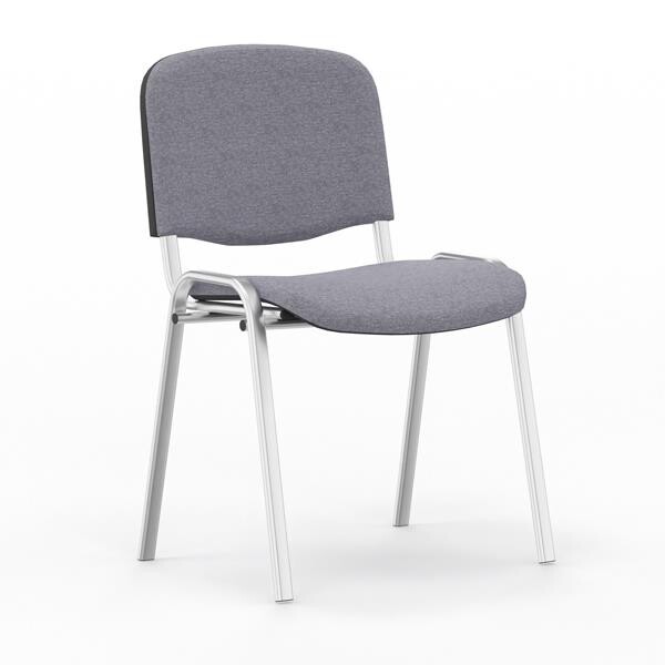 Iso stol, Grå med alugrå stoleben